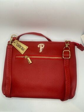 Philadelphia Phillies Herr's MLB Mother's Day 2022 SGA Red Crossbody Bag NIP